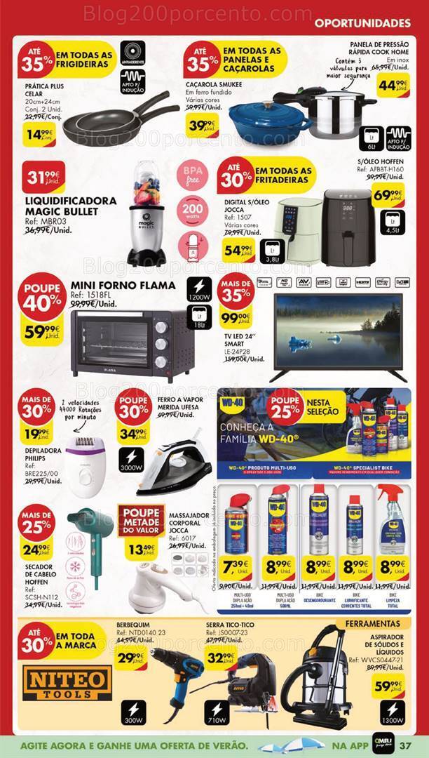 Antevisão Folheto PINGO DOCE Bazar Lojas Grandes Promoções de 15 a 21 agosto