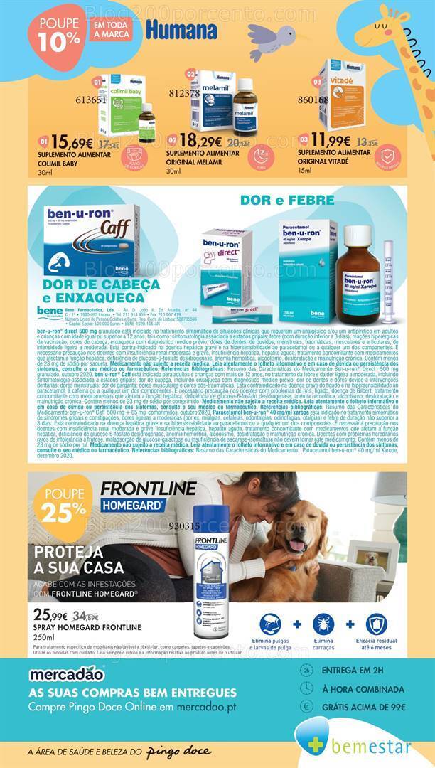 Antevisão Folheto PINGO DOCE Bemestar Promoções de 22 agosto a 25 setembro