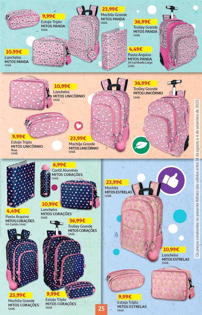 Antevisão Folheto AUCHAN Regresso às Aulas Promoções de 18 agosto a 4 setembro