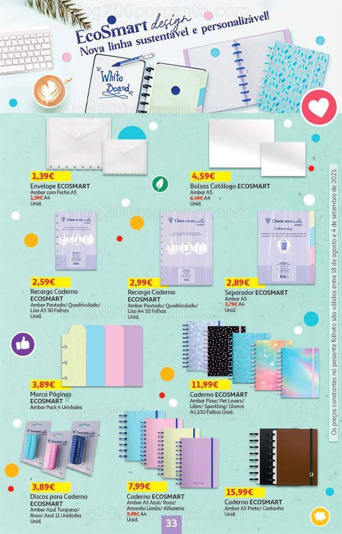 Antevisão Folheto AUCHAN Regresso às Aulas Promoções de 18 agosto a 4 setembro