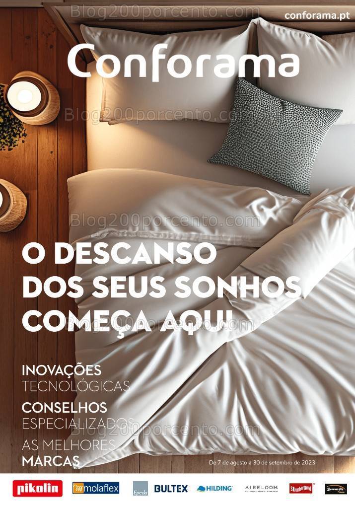 Antevisão Folheto CONFORAMA Descanso Promoções até 30 setembro