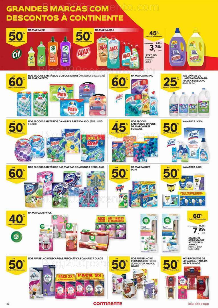 Antevisão Folheto CONTINENTE Promoções de 15 a 21 agosto