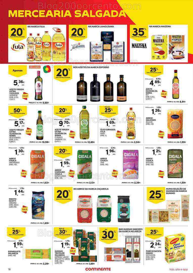 Antevisão Folheto CONTINENTE Promoções de 8 a 14 agosto