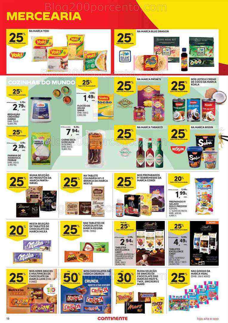 Antevisão Folheto CONTINENTE Promoções de 8 a 14 agosto