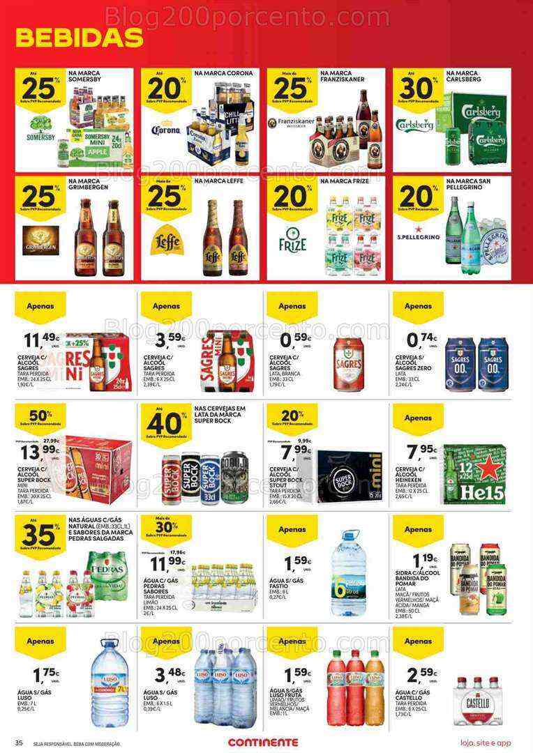 Antevisão Folheto CONTINENTE Promoções de 8 a 14 agosto