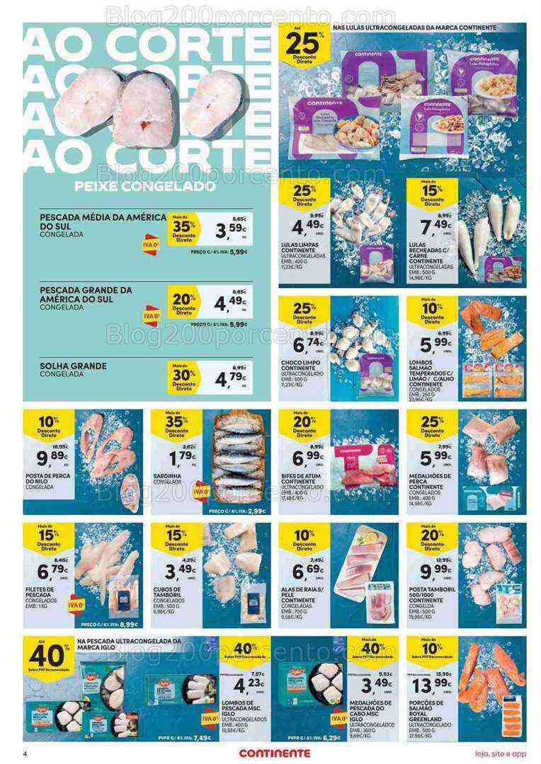 Antevisão Folheto CONTINENTE Promoções de 8 a 14 agosto