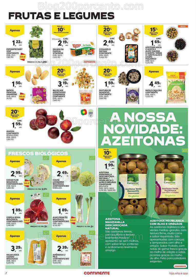 Antevisão Folheto CONTINENTE Promoções de 8 a 14 agosto