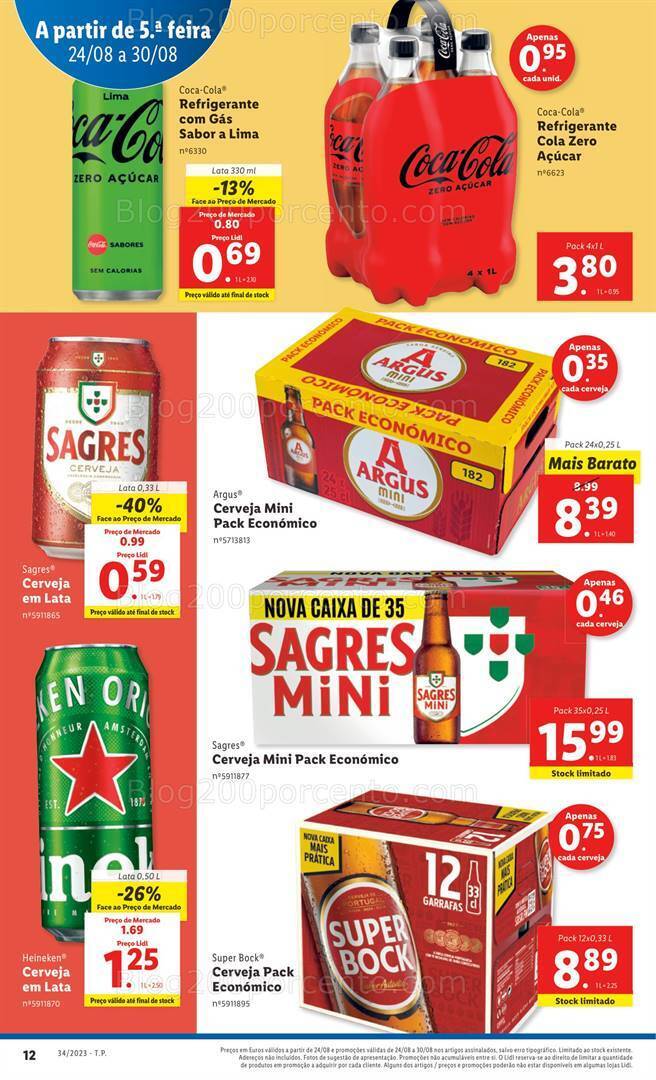 Antevisão Folheto LIDL Promoções de 24 a 30 agosto
