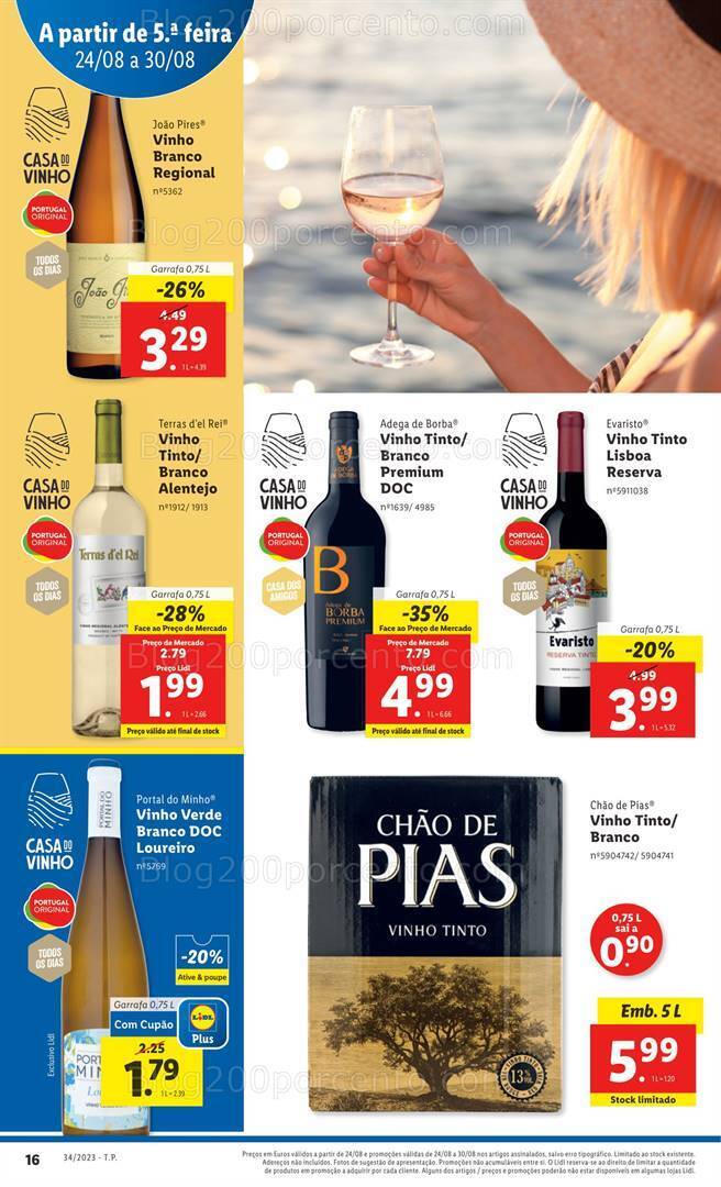 Antevisão Folheto LIDL Promoções de 24 a 30 agosto