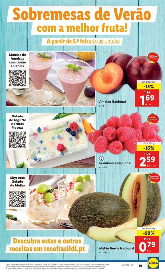 Antevisão Folheto LIDL Promoções de 24 a 30 agosto