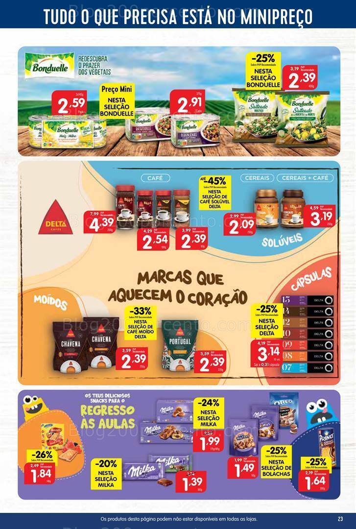 Antevisão Folheto MINIPREÇO Promoções de 24 a 30 agosto