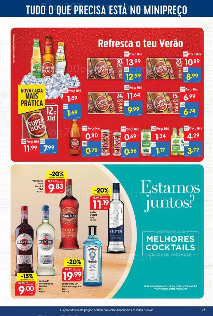 Antevisão Folheto MINIPREÇO Promoções de 24 a 30 agosto