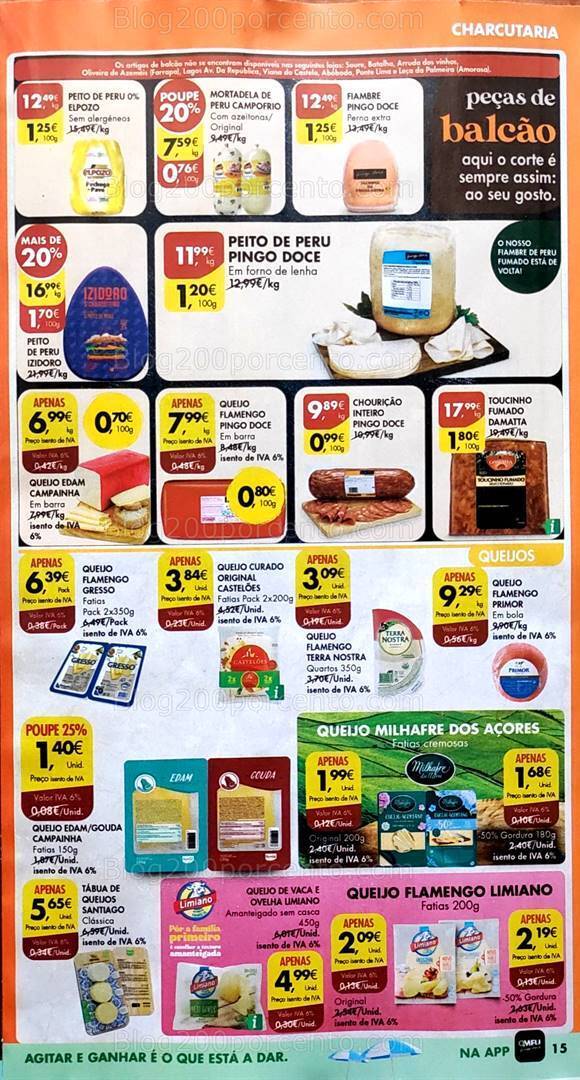 Antevisão Folheto PINGO DOCE Promoções de 15 a 21 agosto