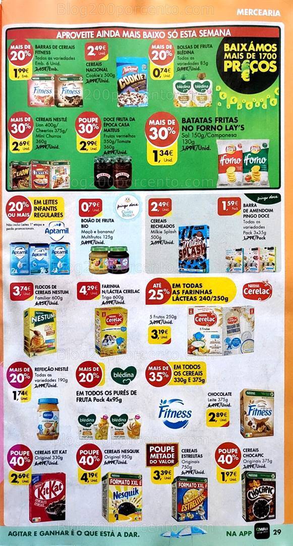 Antevisão Folheto PINGO DOCE Promoções de 15 a 21 agosto
