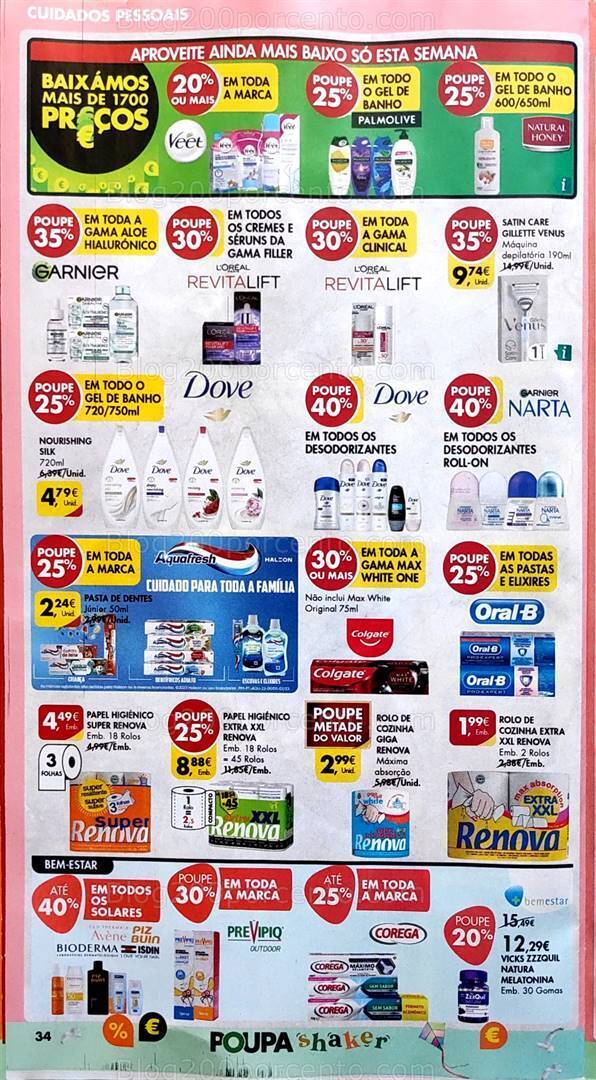 Antevisão Folheto PINGO DOCE Promoções de 15 a 21 agosto