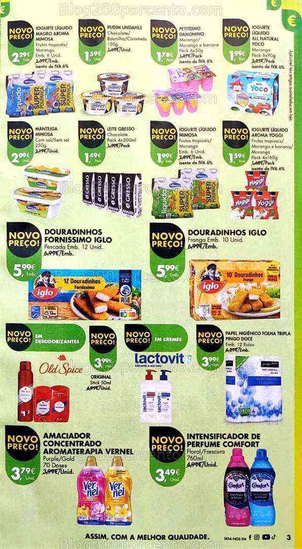Antevisão Folheto PINGO DOCE Baixa de Preços Promoções de 8 a 14 agosto
