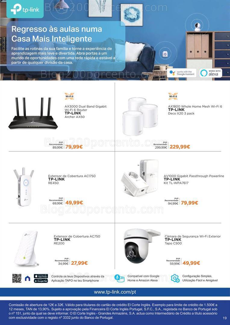 Antevisão Folheto EL CORTE INGLÉS Regresso às Aulas Promoções de 25 agosto a 17 setembro