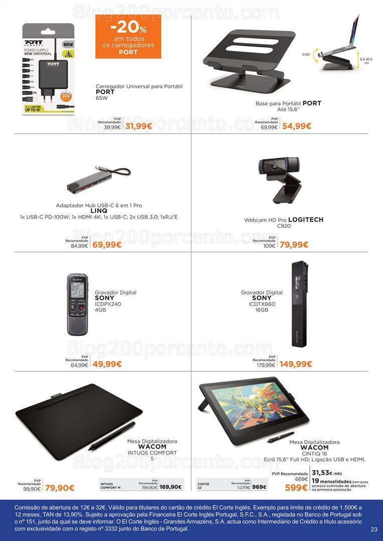 Antevisão Folheto EL CORTE INGLÉS Regresso às Aulas Promoções de 25 agosto a 17 setembro