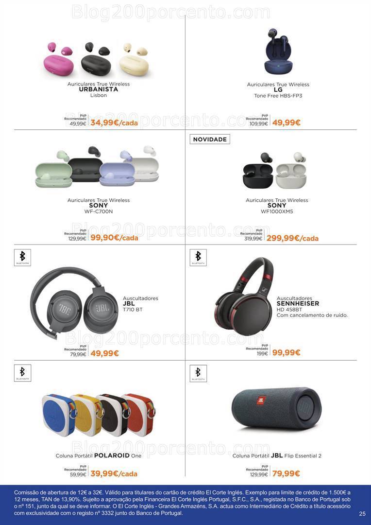 Antevisão Folheto EL CORTE INGLÉS Regresso às Aulas Promoções de 25 agosto a 17 setembro