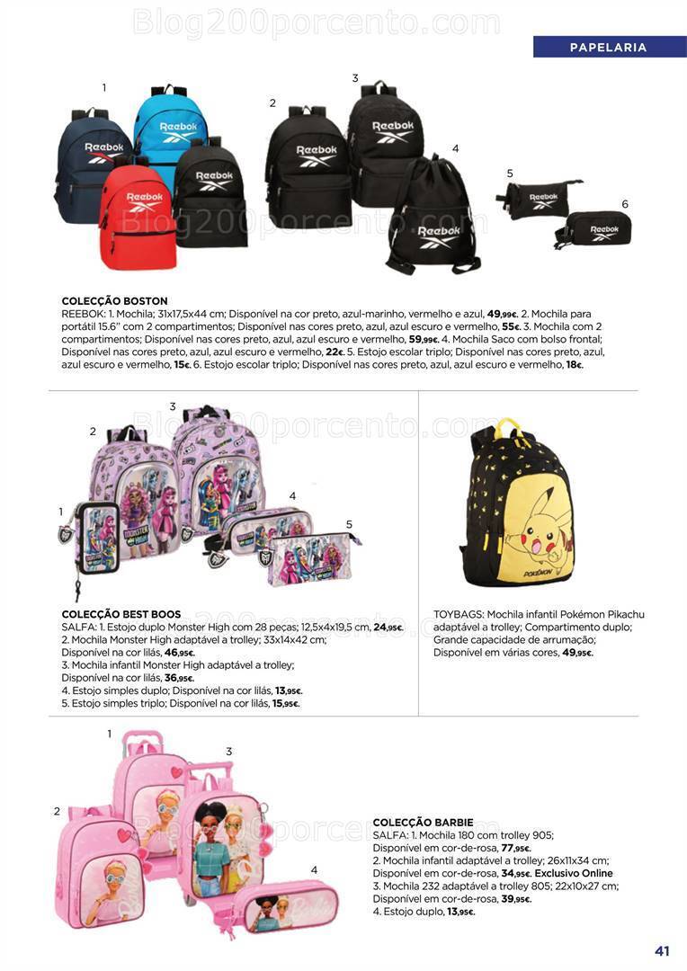 Antevisão Folheto EL CORTE INGLÉS Regresso às Aulas Promoções de 25 agosto a 17 setembro