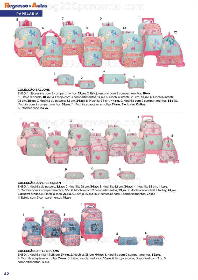 Antevisão Folheto EL CORTE INGLÉS Regresso às Aulas Promoções de 25 agosto a 17 setembro