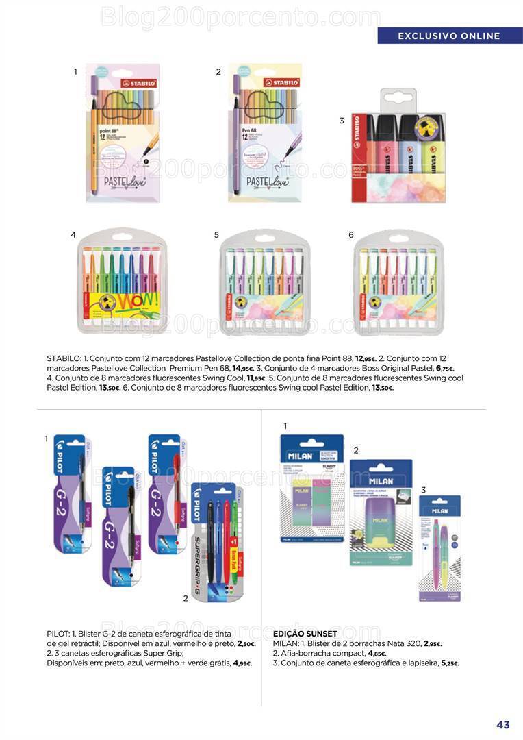 Antevisão Folheto EL CORTE INGLÉS Regresso às Aulas Promoções de 25 agosto a 17 setembro