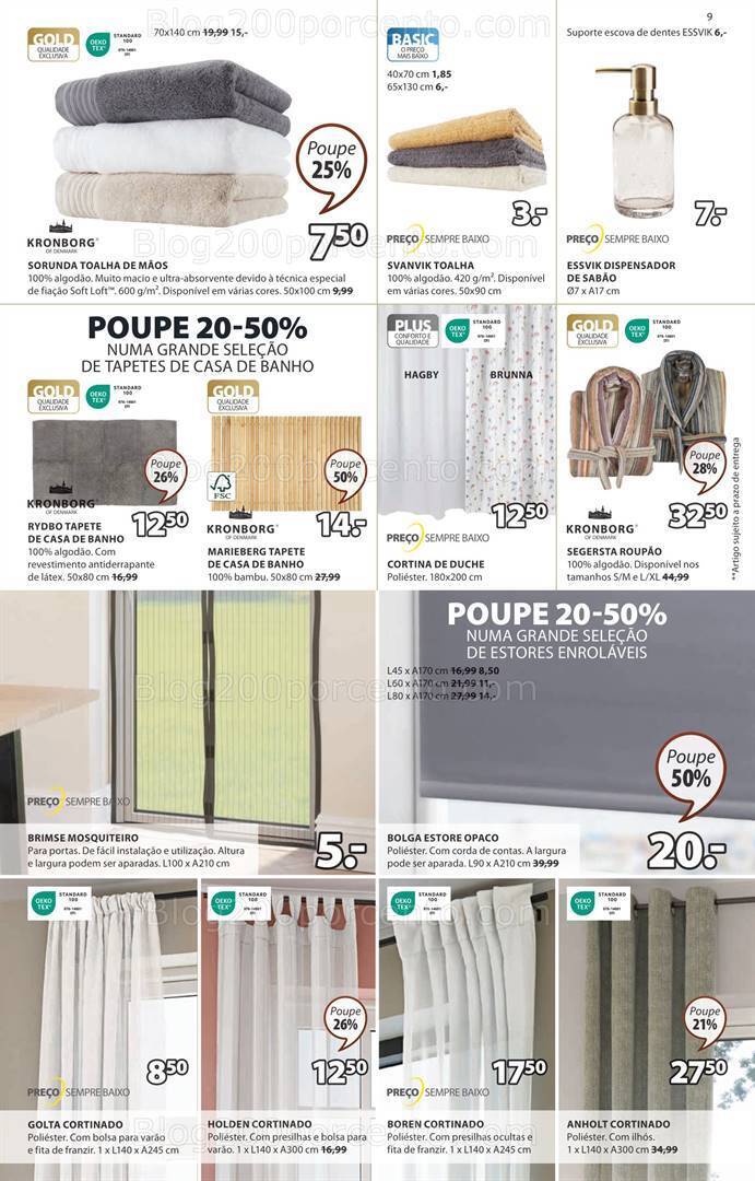 Antevisão Folheto JYSK Promoções de 24 agosto a 6 setembro