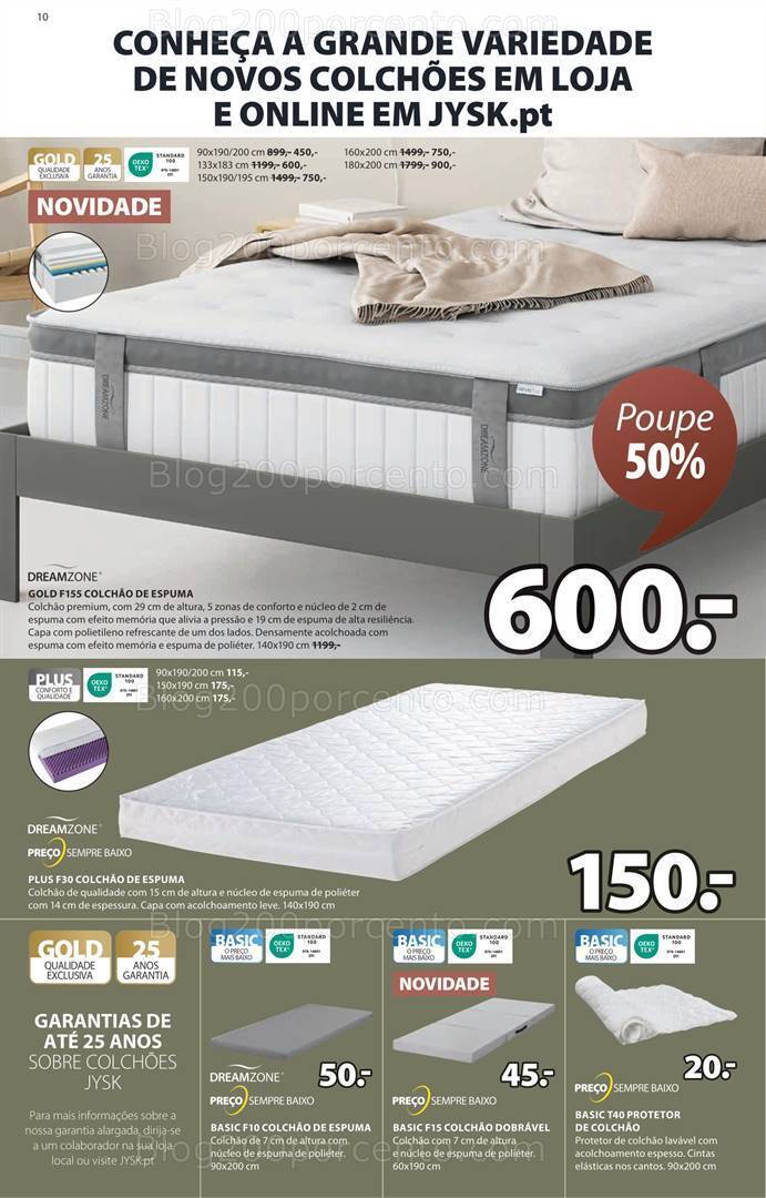 Antevisão Folheto JYSK Promoções de 24 agosto a 6 setembro
