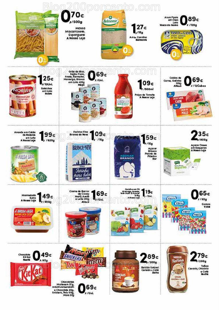 Antevisão Folheto A NOSSA LOJA Promoções de 9 a 24 setembro