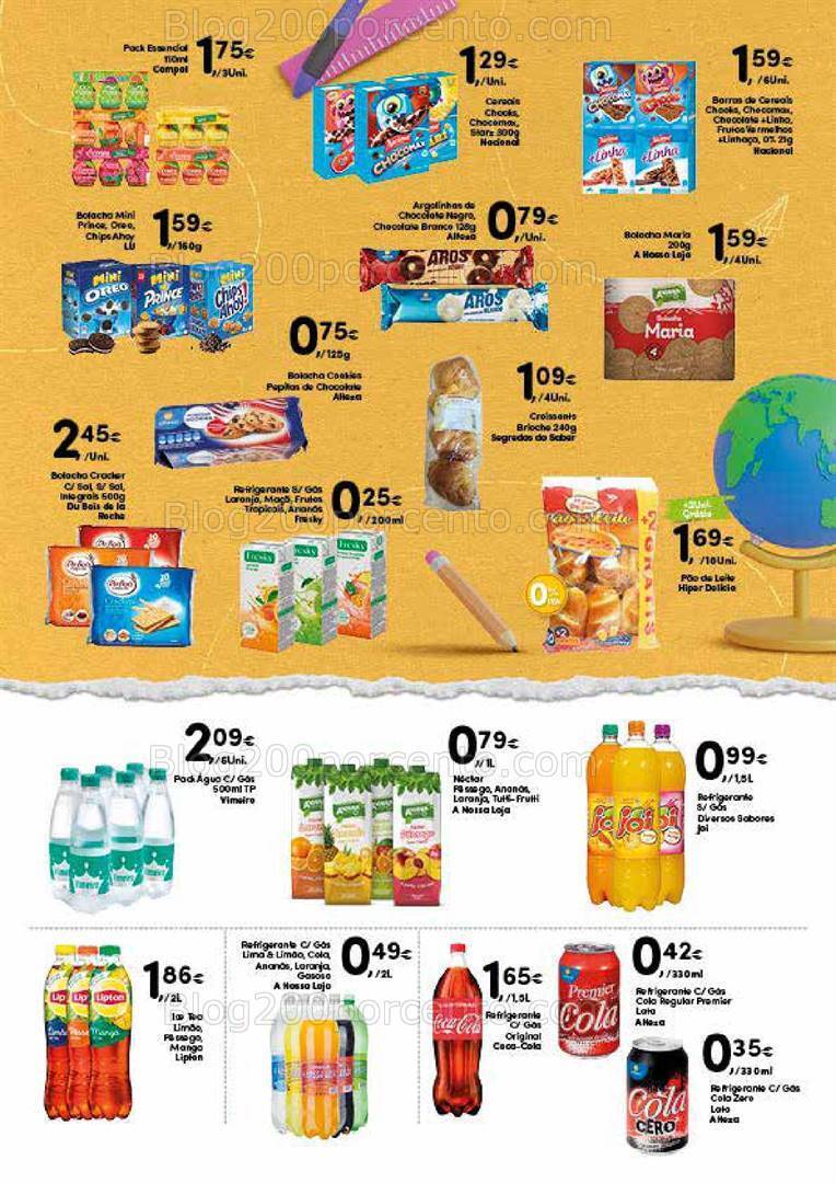 Antevisão Folheto A NOSSA LOJA Promoções de 9 a 24 setembro