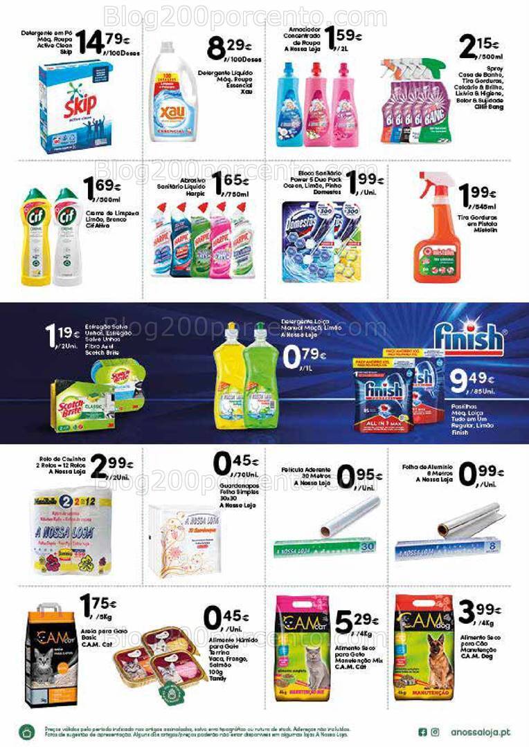 Antevisão Folheto A NOSSA LOJA Promoções de 9 a 24 setembro