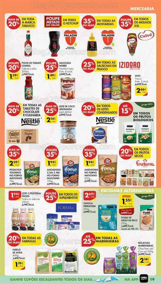 Antevisão Folheto PINGO DOCE Madeira Promoções de 29 agosto a 4 setembro