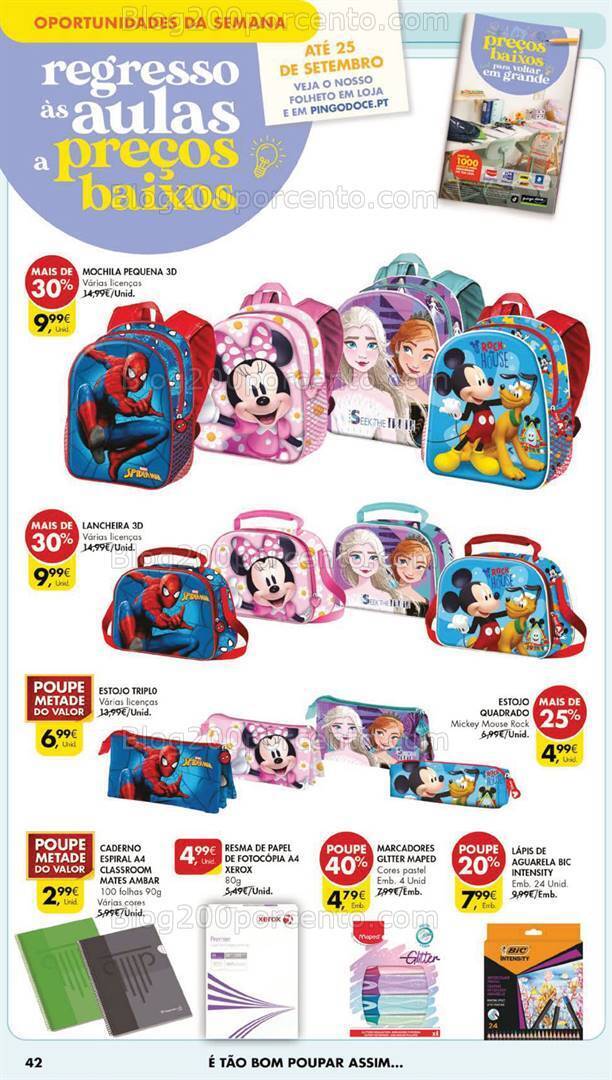 Antevisão Folheto PINGO DOCE Bazar Lojas Grandes Promoções de 29 agosto a 4 setembro