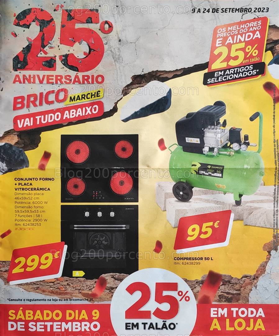 Antevisão Folheto BRICOMARCHÉ Promoções de 9 a 24 setembro