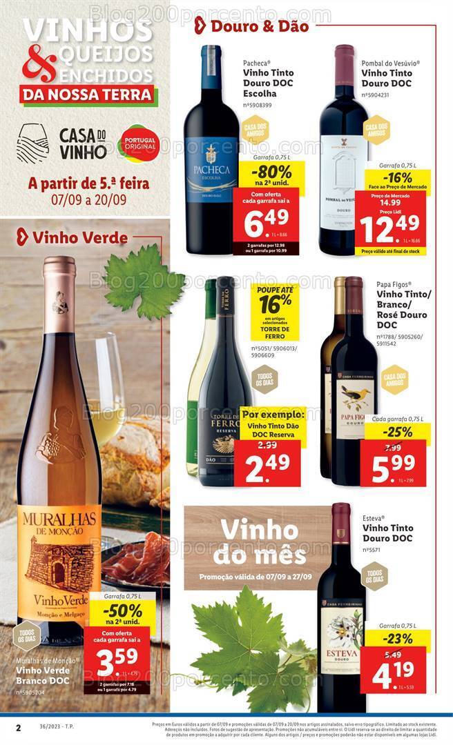 Antevisão Folheto LIDL Promoções de 7 a 13 setembro