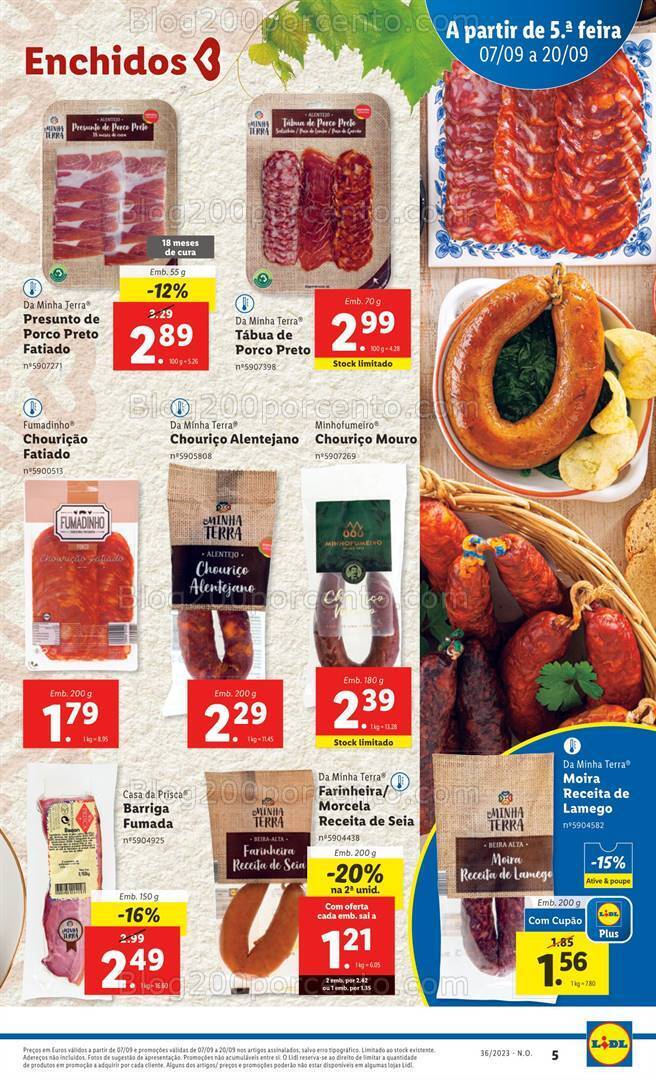 Antevisão Folheto LIDL Promoções de 7 a 13 setembro