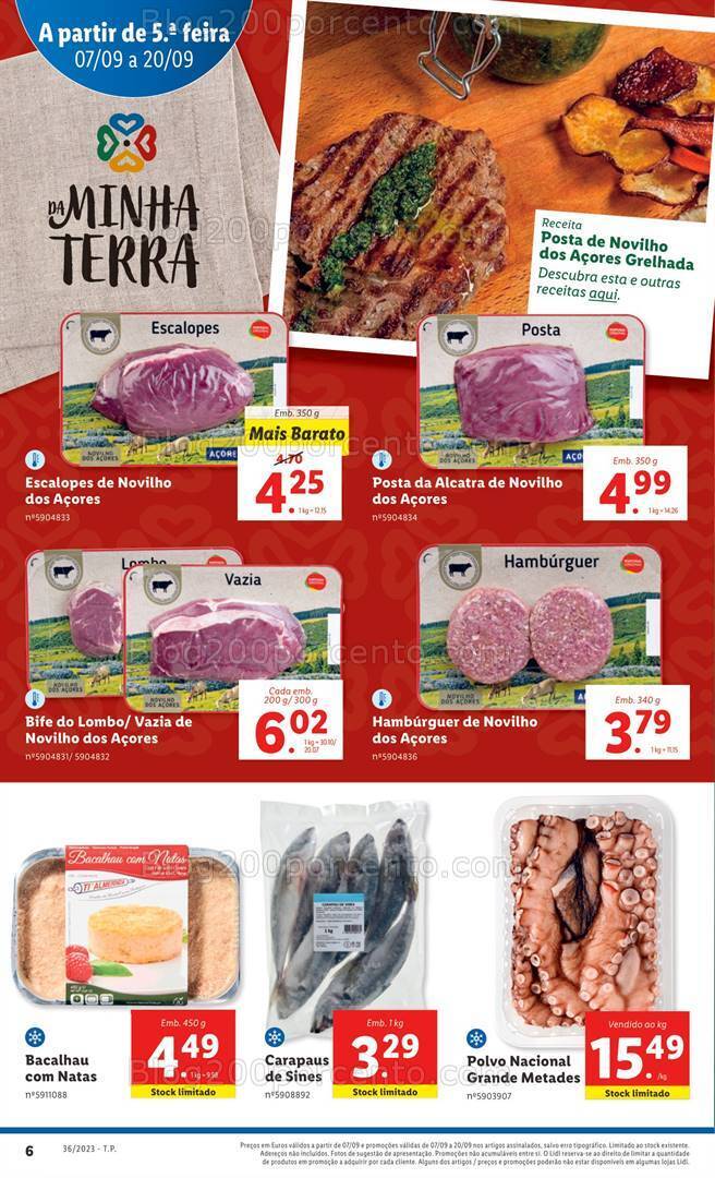 Antevisão Folheto LIDL Promoções de 7 a 13 setembro