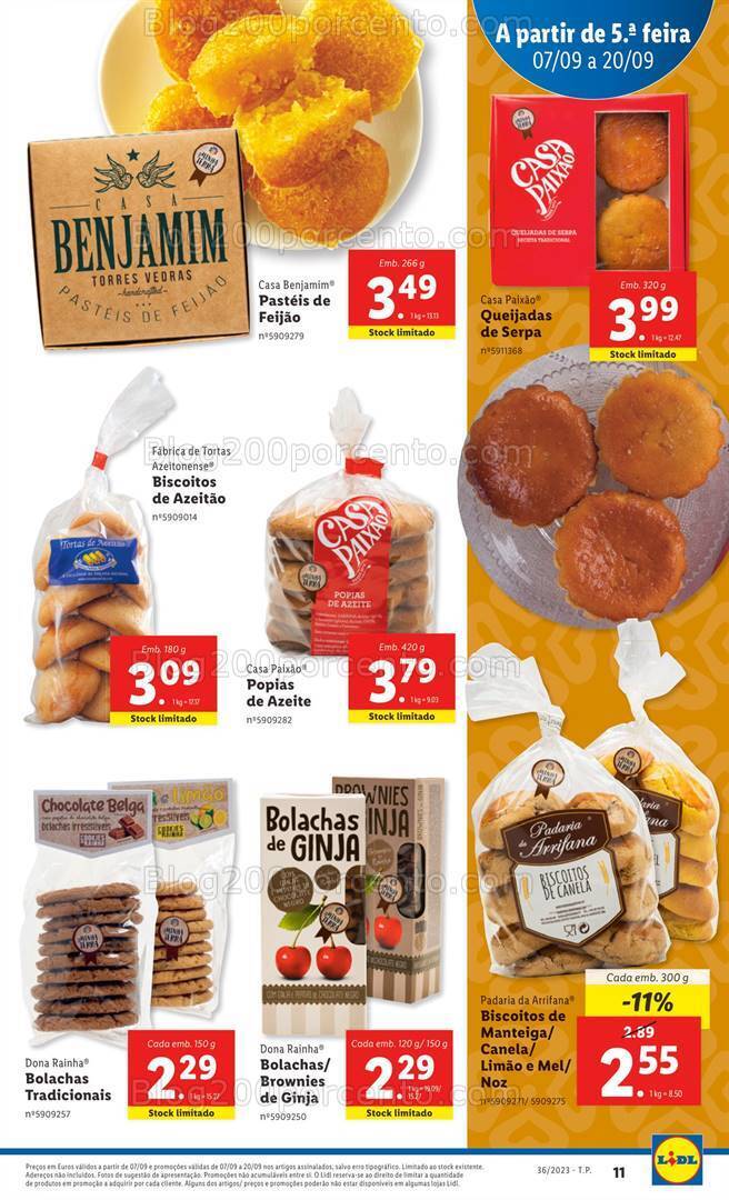 Antevisão Folheto LIDL Promoções de 7 a 13 setembro