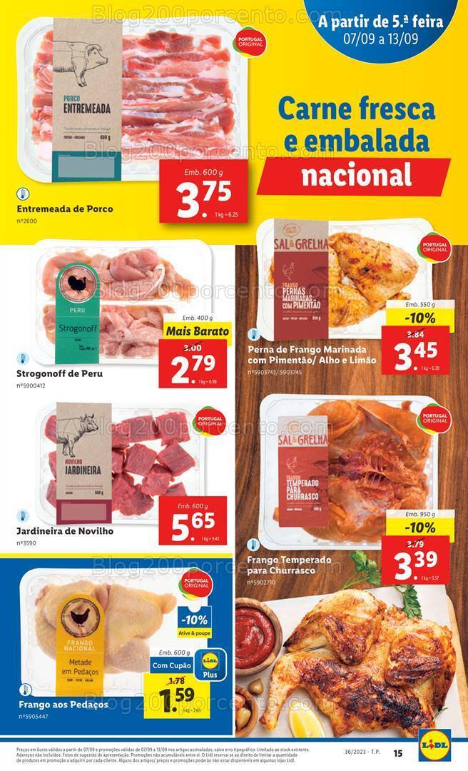 Antevisão Folheto LIDL Promoções de 7 a 13 setembro
