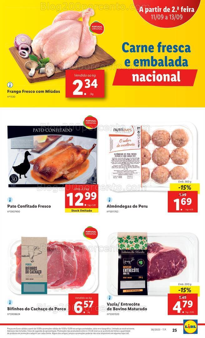 Antevisão Folheto LIDL Promoções de 7 a 13 setembro