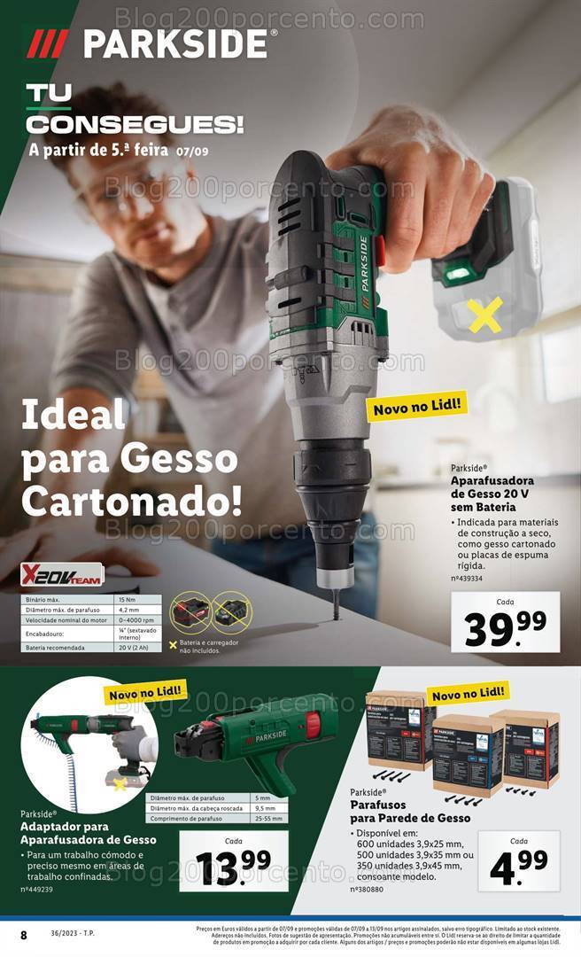 Antevisão Folheto LIDL Bazar Promoções a partir de 7 setembro