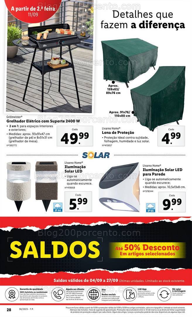 Antevisão Folheto LIDL Promoções de 7 a 13 setembro