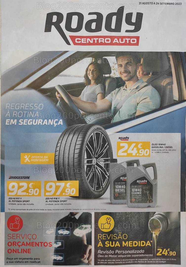 Antevisão Folheto ROADY Promoções de 31 agosto a 24 setembro