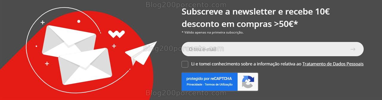 ALERTA - 10€ de desconto WORTEN na subscrição da newsletter!