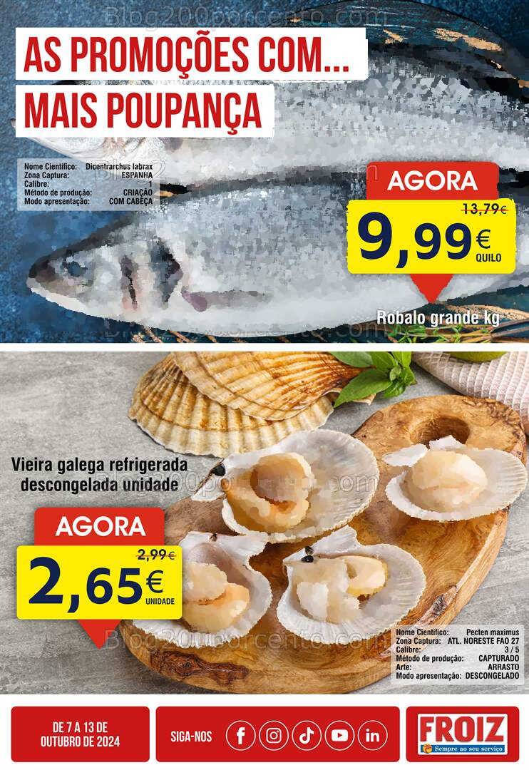 Antevisão Folheto FROIZ Promoções de 7 a 13 outubro