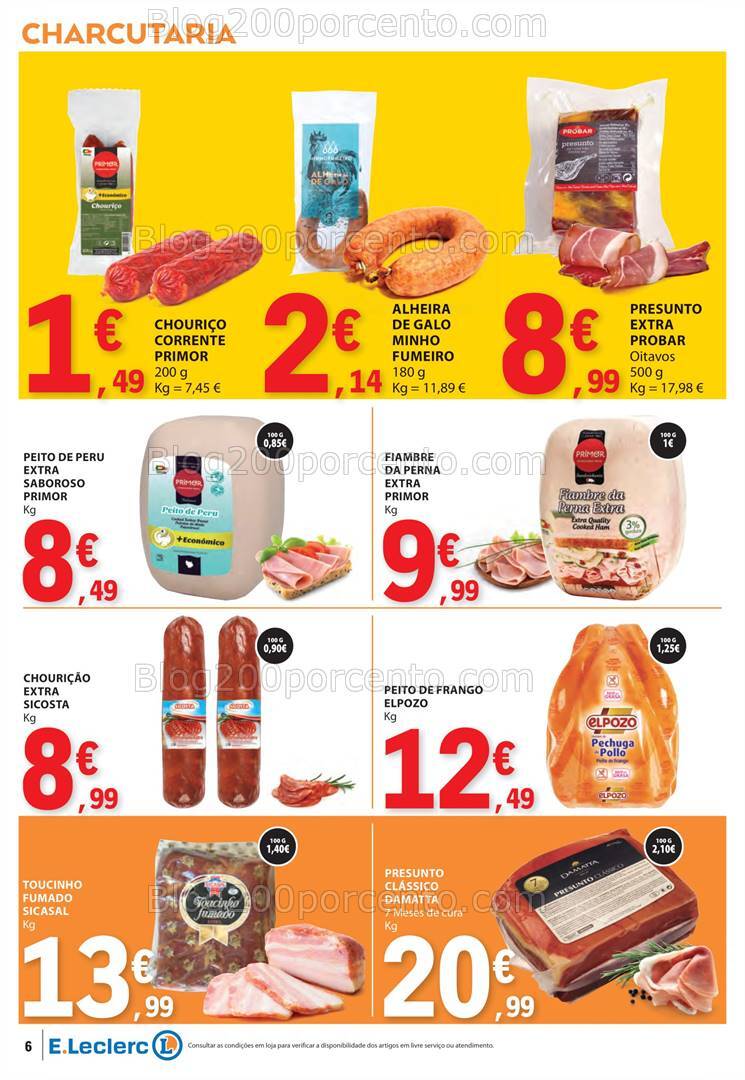 Antevisão Folheto E-LECLERC Promoções de 10 a 16 outubro