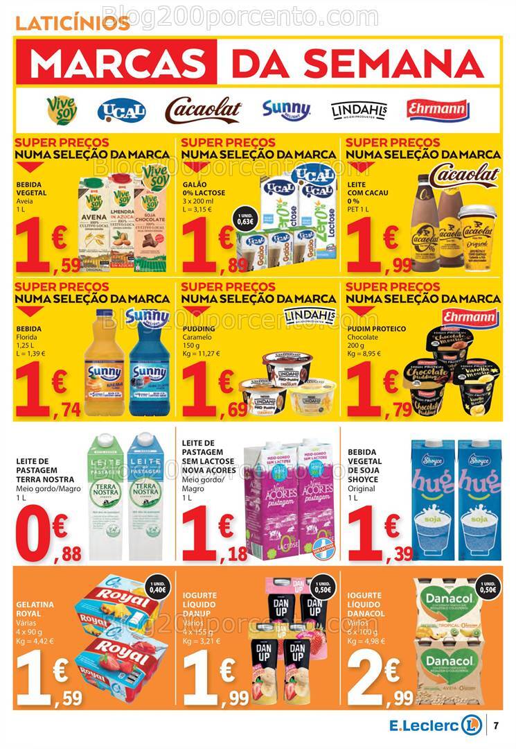 Antevisão Folheto E-LECLERC Promoções de 10 a 16 outubro