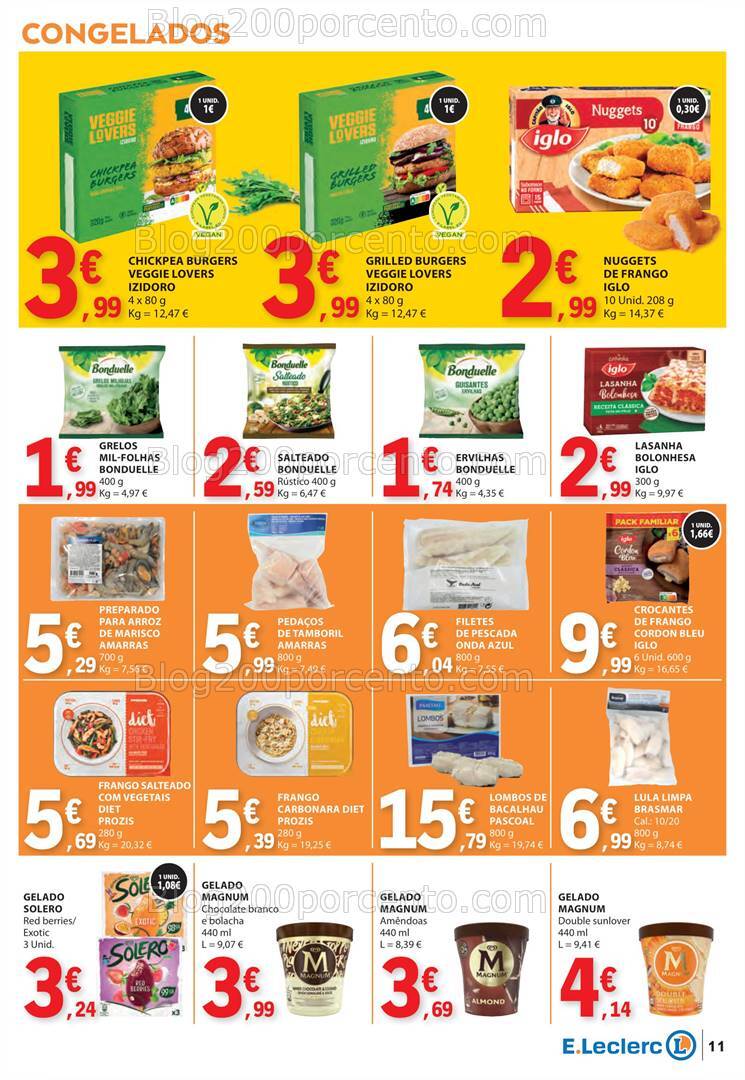 Antevisão Folheto E-LECLERC Promoções de 10 a 16 outubro