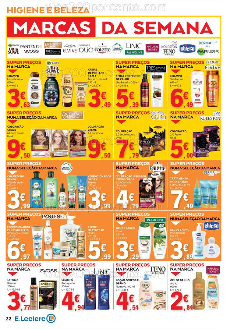 Antevisão Folheto E-LECLERC Promoções de 10 a 16 outubro