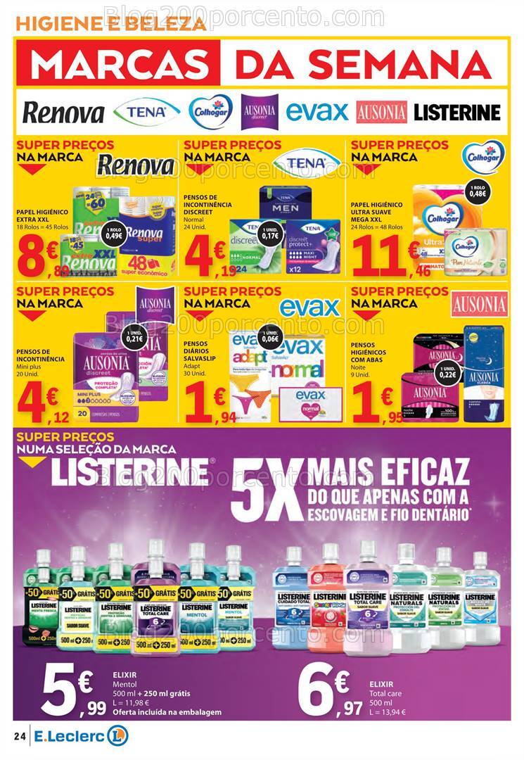 Antevisão Folheto E-LECLERC Promoções de 10 a 16 outubro